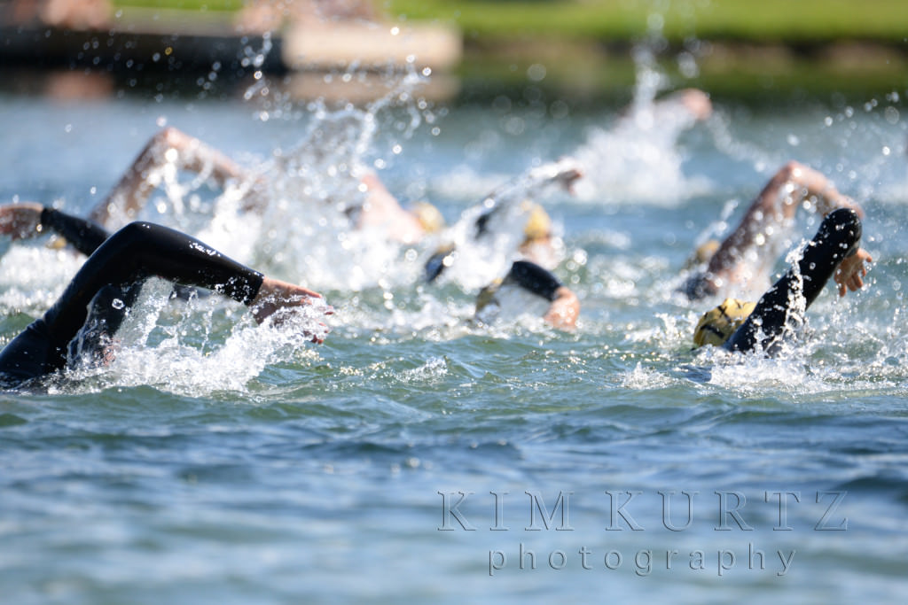 Swimmers at the Embrace Open Water SwimFest 2015